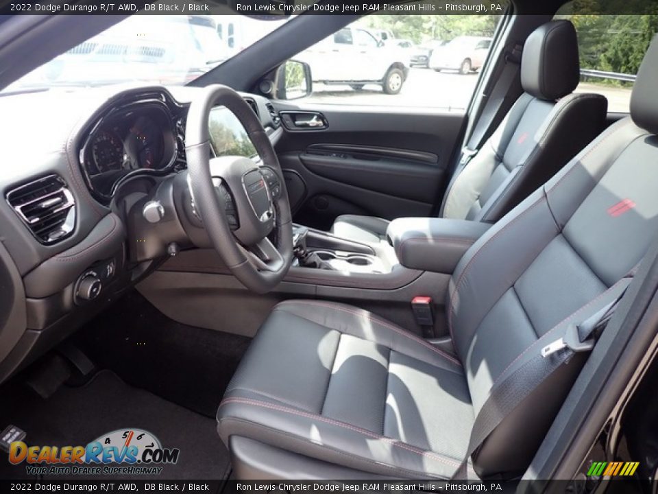 Black Interior - 2022 Dodge Durango R/T AWD Photo #15