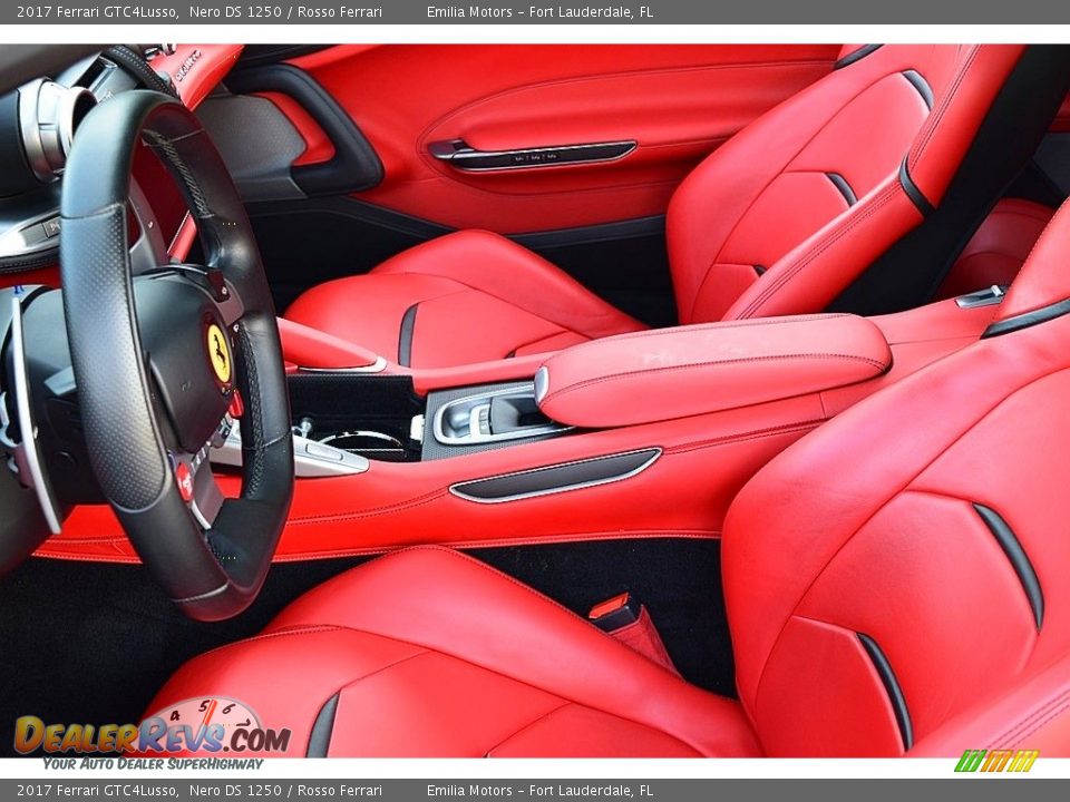 Front Seat of 2017 Ferrari GTC4Lusso  Photo #37