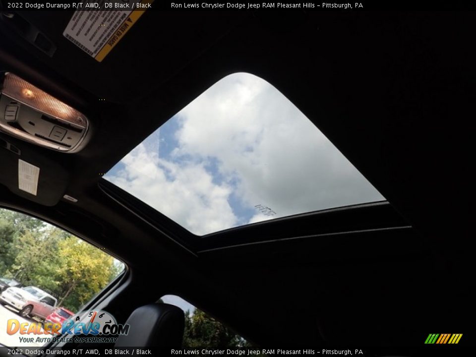 Sunroof of 2022 Dodge Durango R/T AWD Photo #16