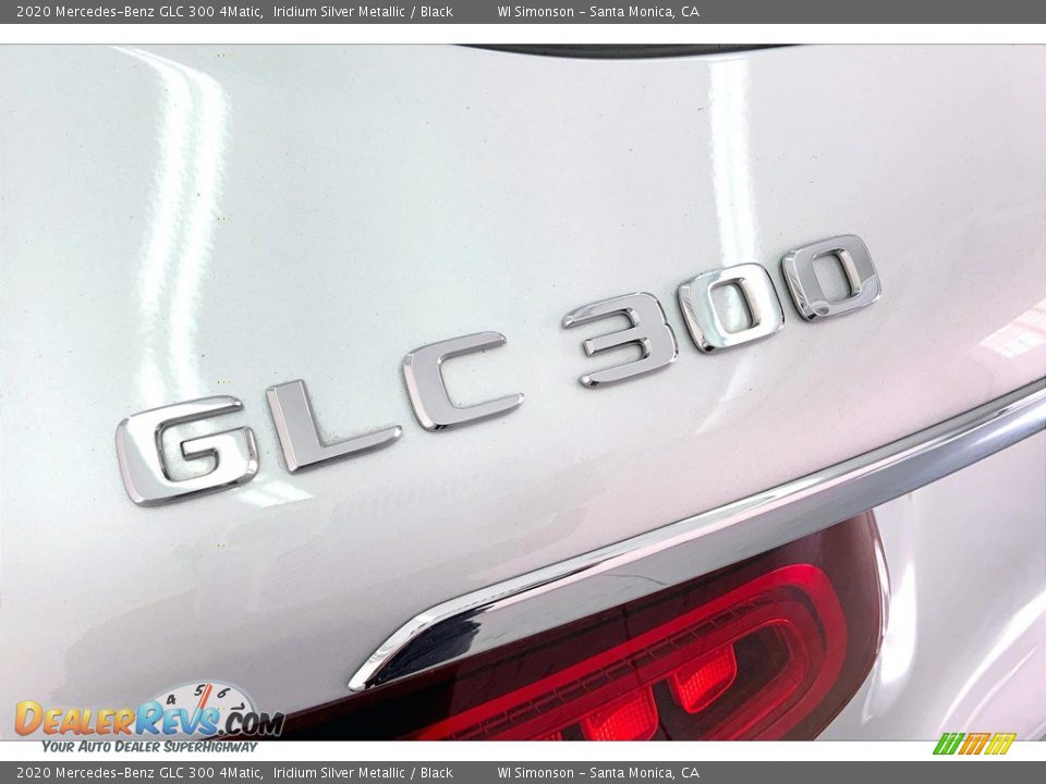 2020 Mercedes-Benz GLC 300 4Matic Iridium Silver Metallic / Black Photo #31