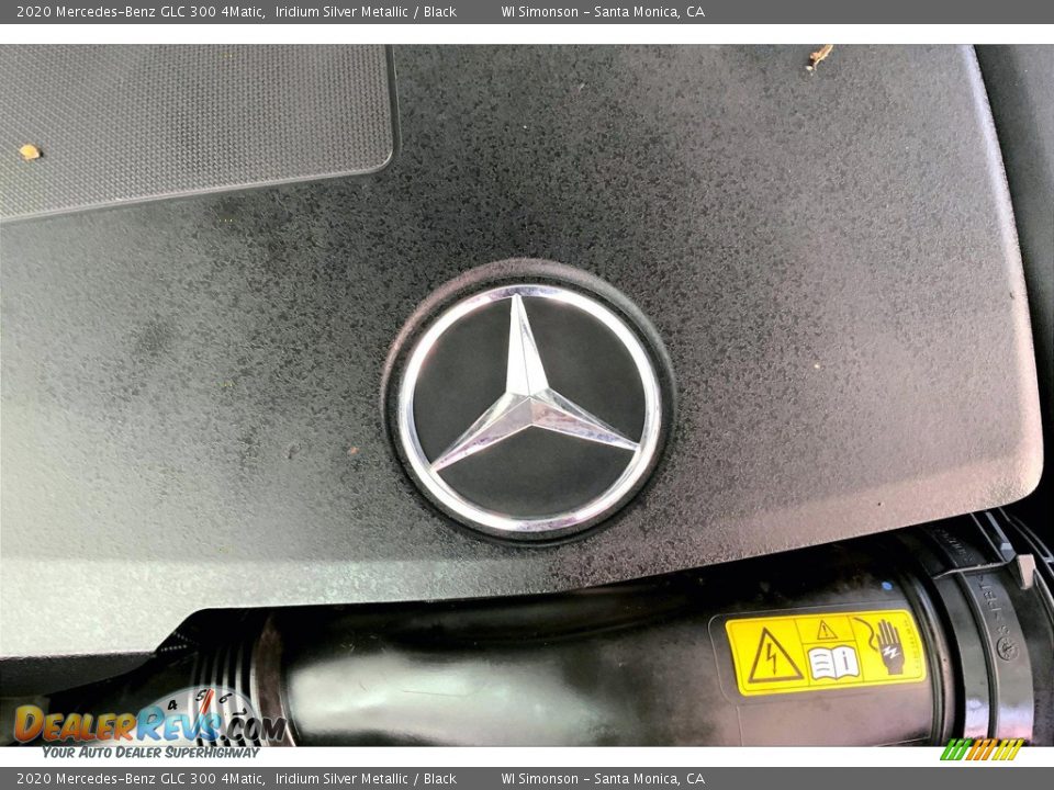 2020 Mercedes-Benz GLC 300 4Matic Iridium Silver Metallic / Black Photo #32
