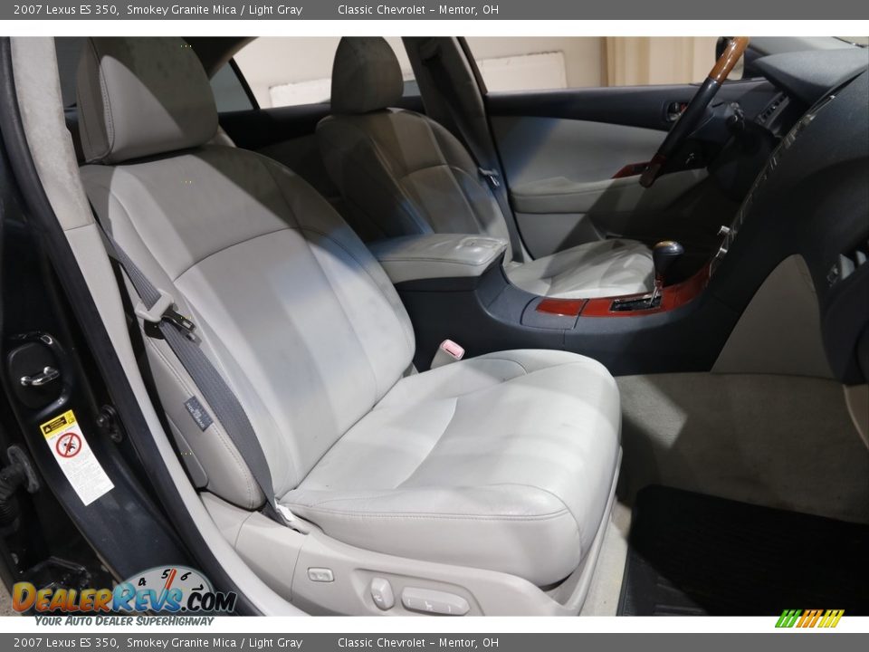 2007 Lexus ES 350 Smokey Granite Mica / Light Gray Photo #12