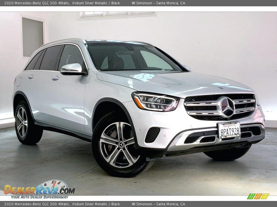 2020 Mercedes-Benz GLC 300 4Matic Iridium Silver Metallic / Black Photo #34