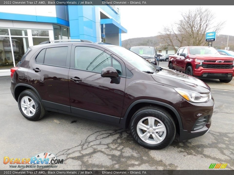 Black Cherry Metallic 2022 Chevrolet Trax LT AWD Photo #5