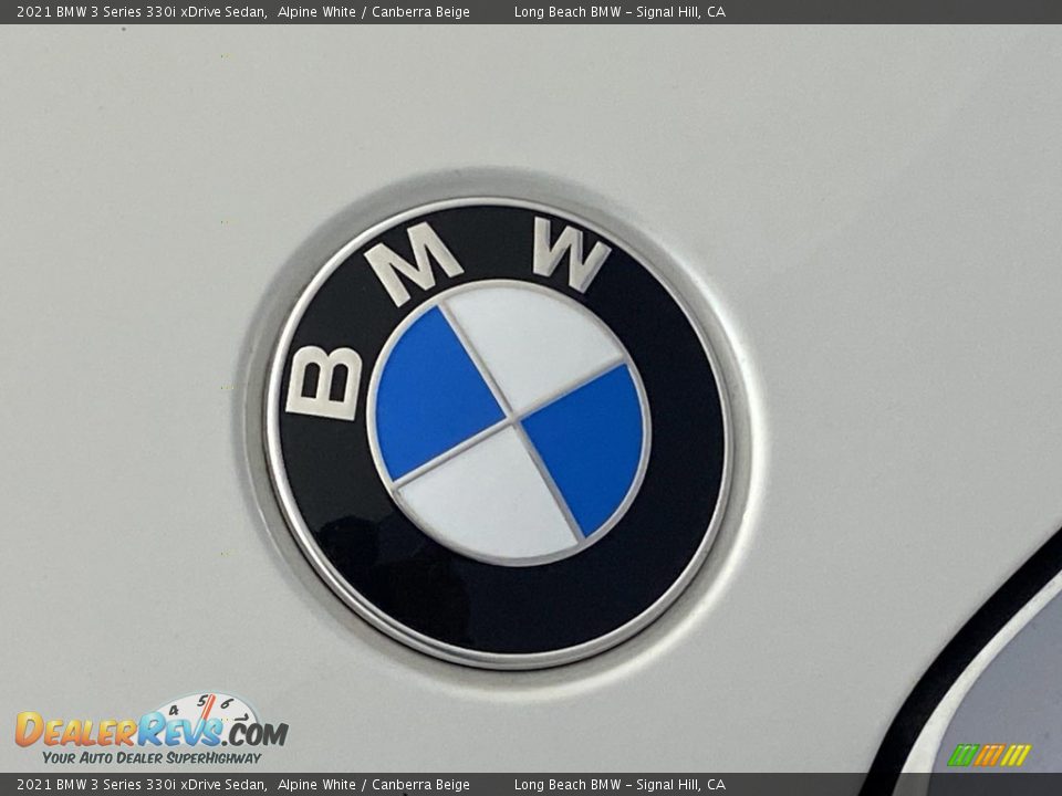 2021 BMW 3 Series 330i xDrive Sedan Alpine White / Canberra Beige Photo #7