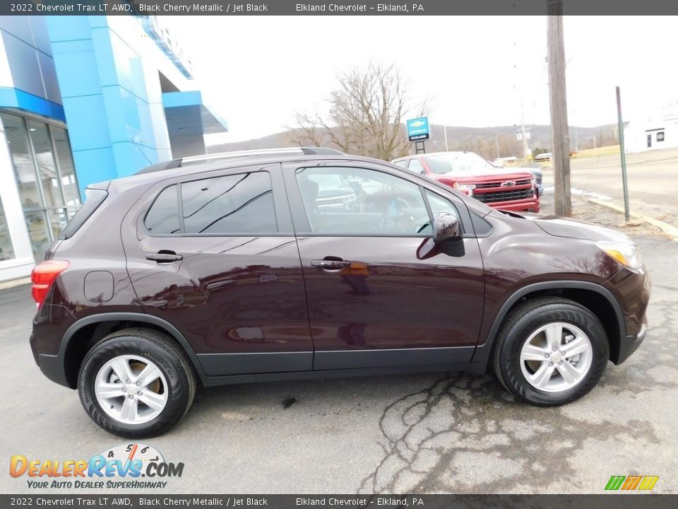 Black Cherry Metallic 2022 Chevrolet Trax LT AWD Photo #6