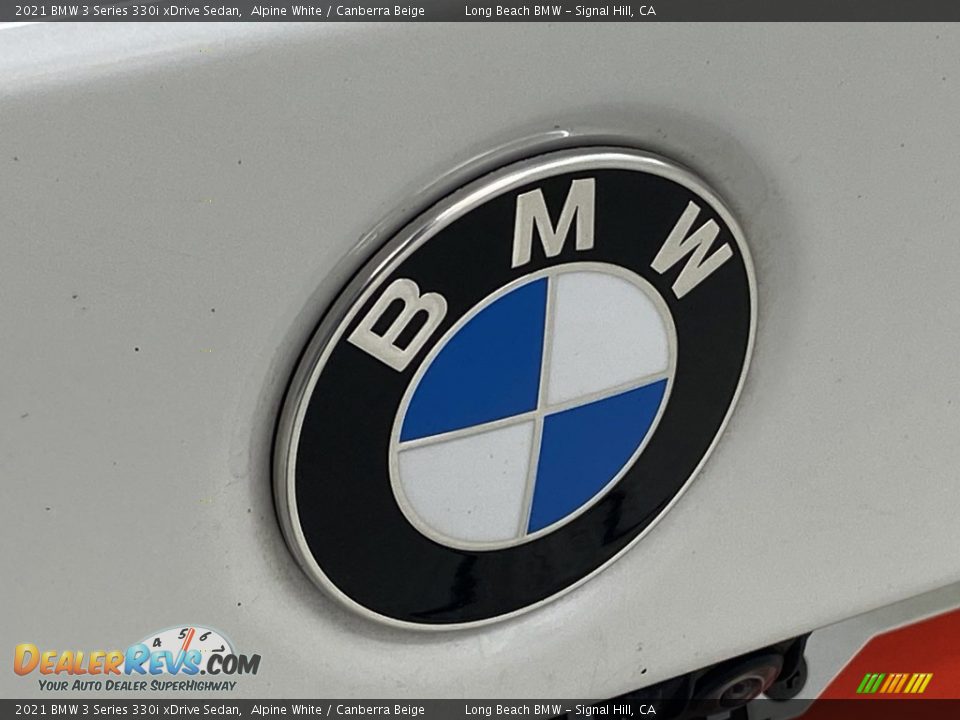 2021 BMW 3 Series 330i xDrive Sedan Alpine White / Canberra Beige Photo #9