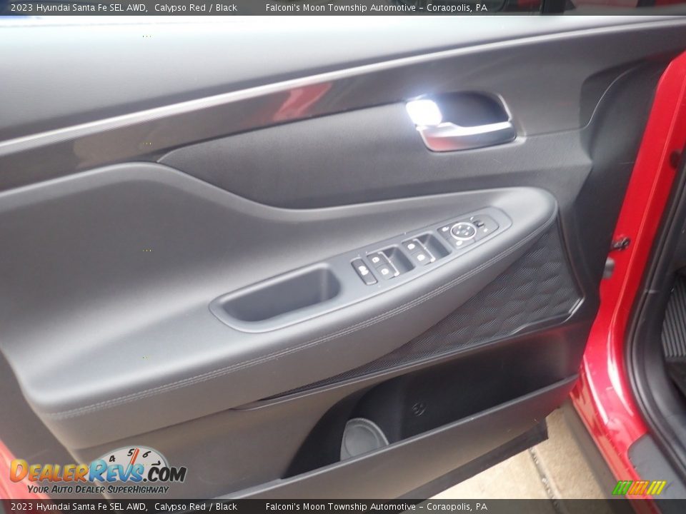 2023 Hyundai Santa Fe SEL AWD Calypso Red / Black Photo #14