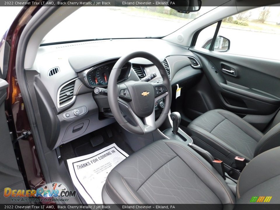 Jet Black Interior - 2022 Chevrolet Trax LT AWD Photo #17