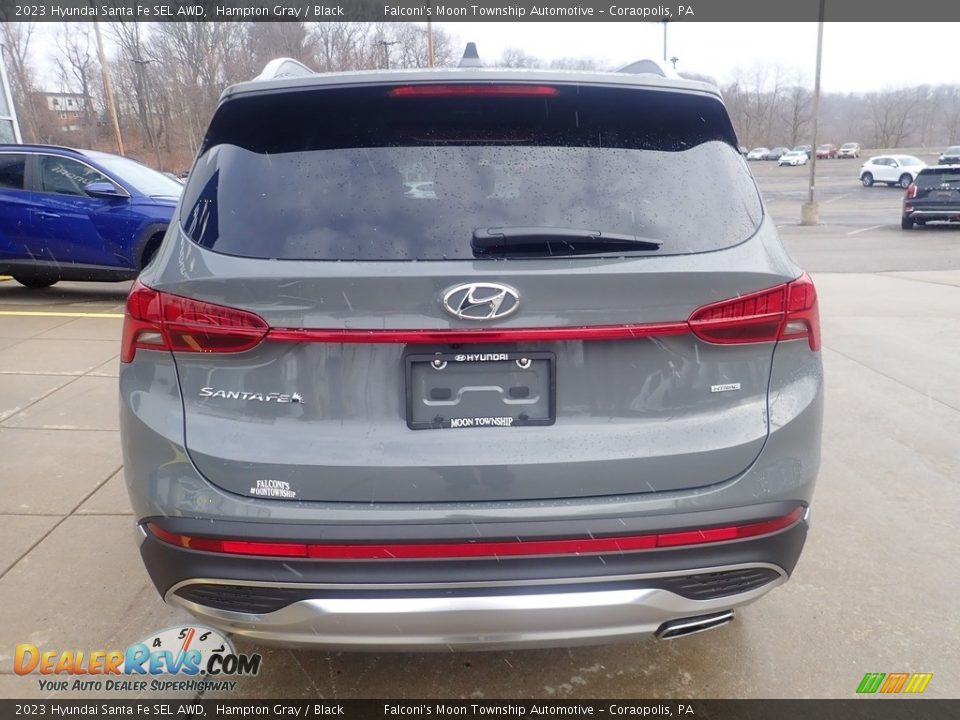 2023 Hyundai Santa Fe SEL AWD Hampton Gray / Black Photo #3