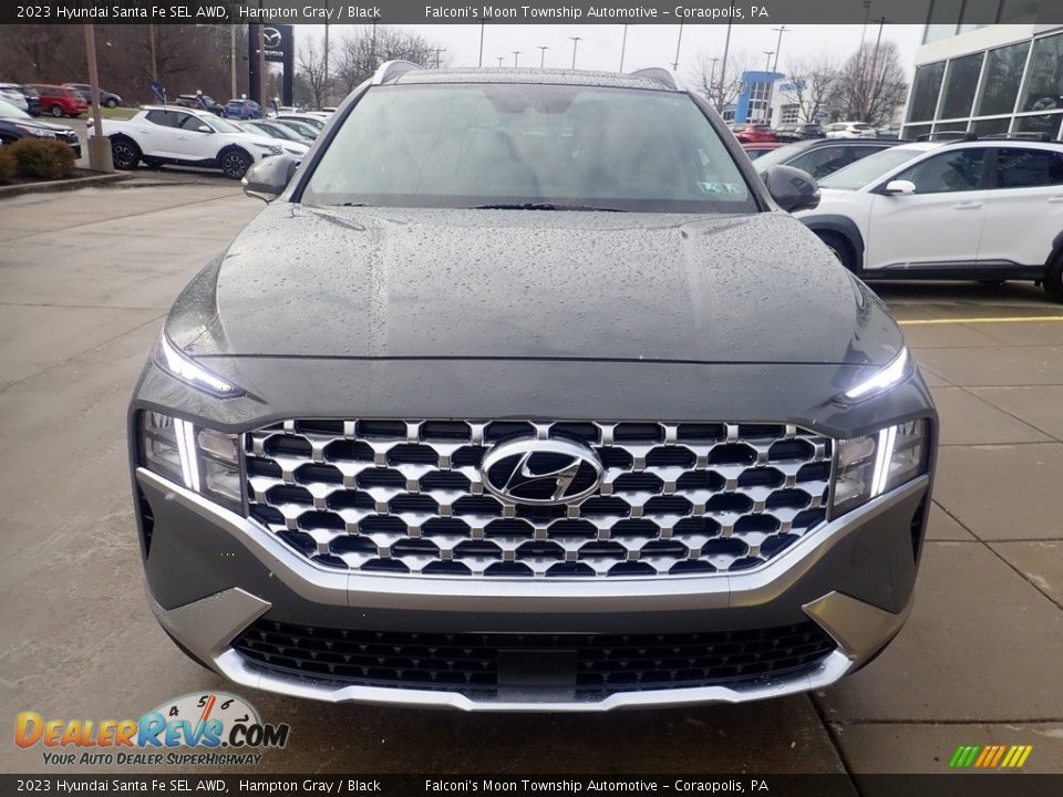 2023 Hyundai Santa Fe SEL AWD Hampton Gray / Black Photo #8