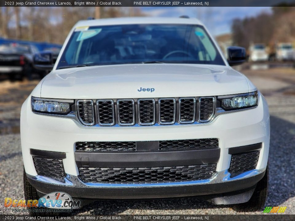 Bright White 2023 Jeep Grand Cherokee L Laredo Photo #2