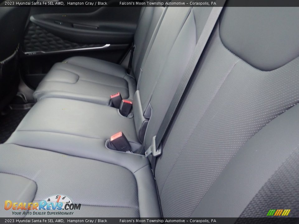 Rear Seat of 2023 Hyundai Santa Fe SEL AWD Photo #12