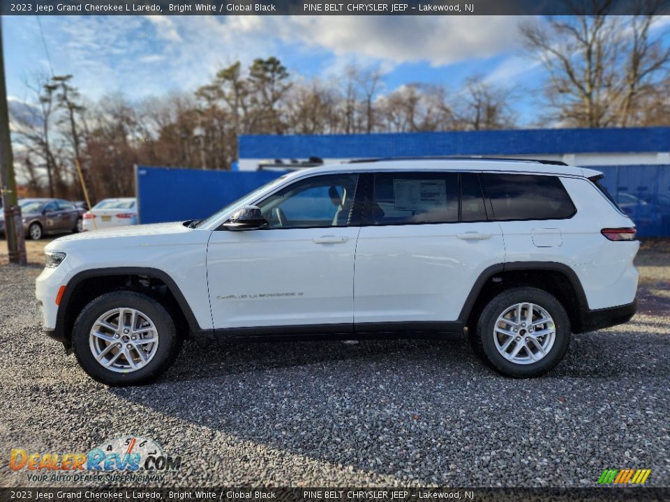 Bright White 2023 Jeep Grand Cherokee L Laredo Photo #3