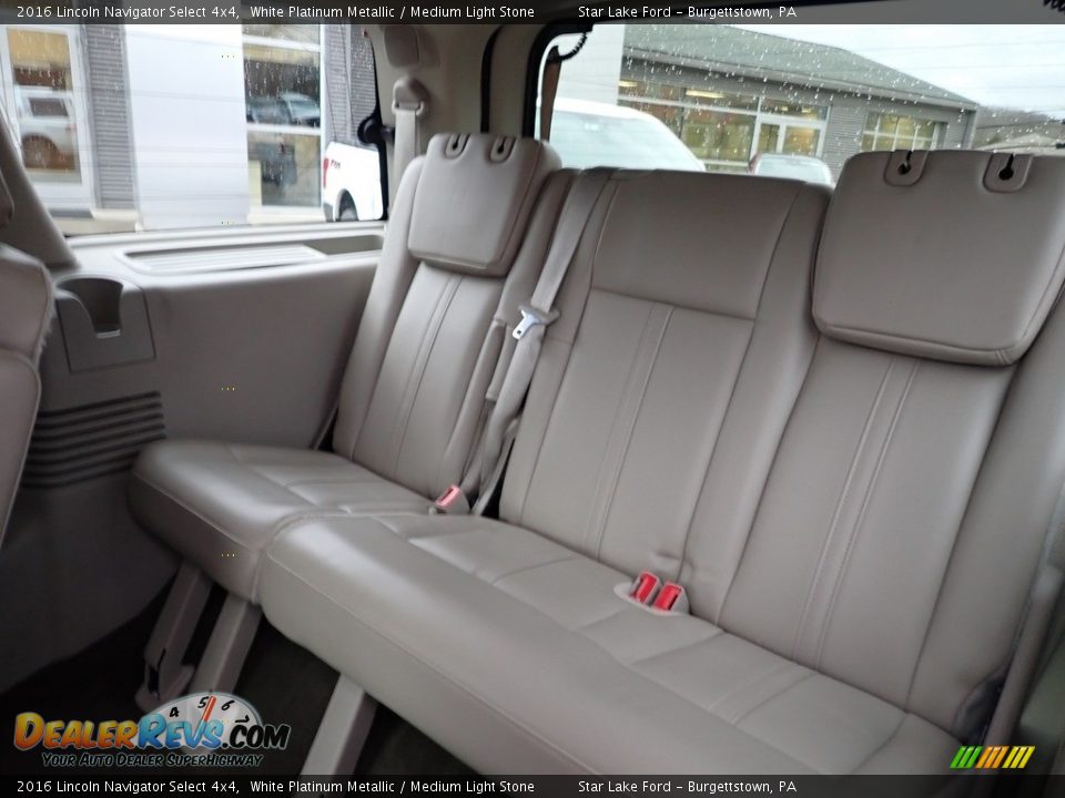 Rear Seat of 2016 Lincoln Navigator Select 4x4 Photo #12