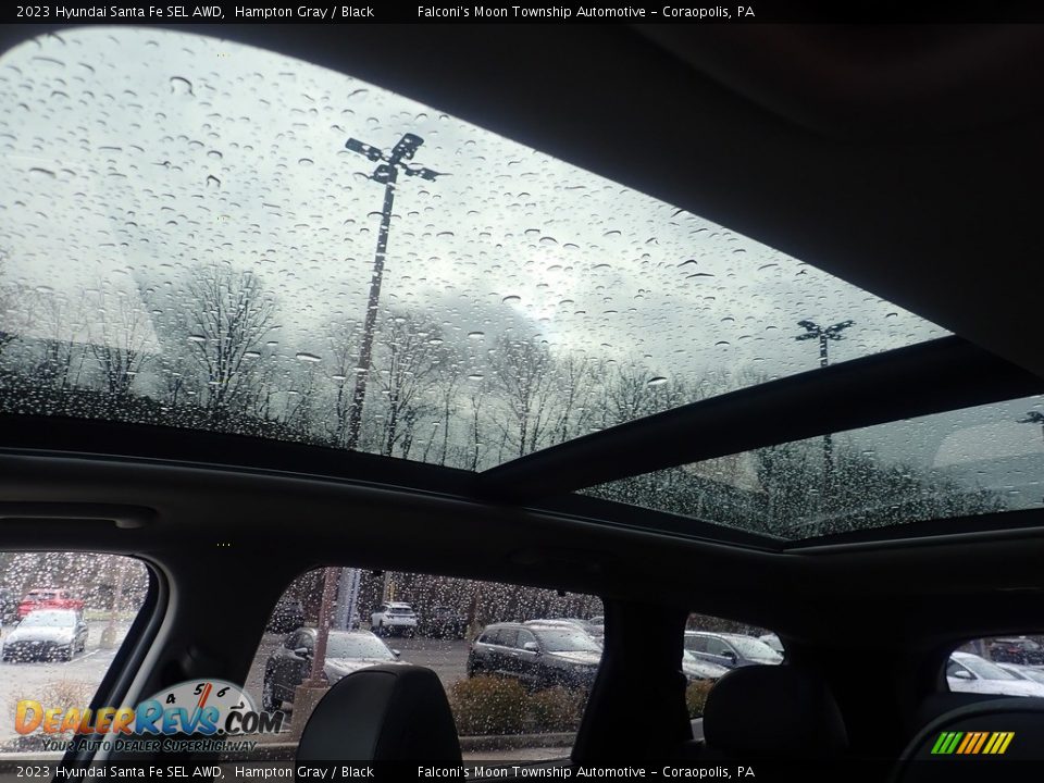 Sunroof of 2023 Hyundai Santa Fe SEL AWD Photo #15