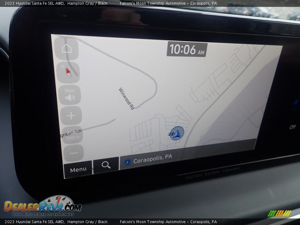 Navigation of 2023 Hyundai Santa Fe SEL AWD Photo #16