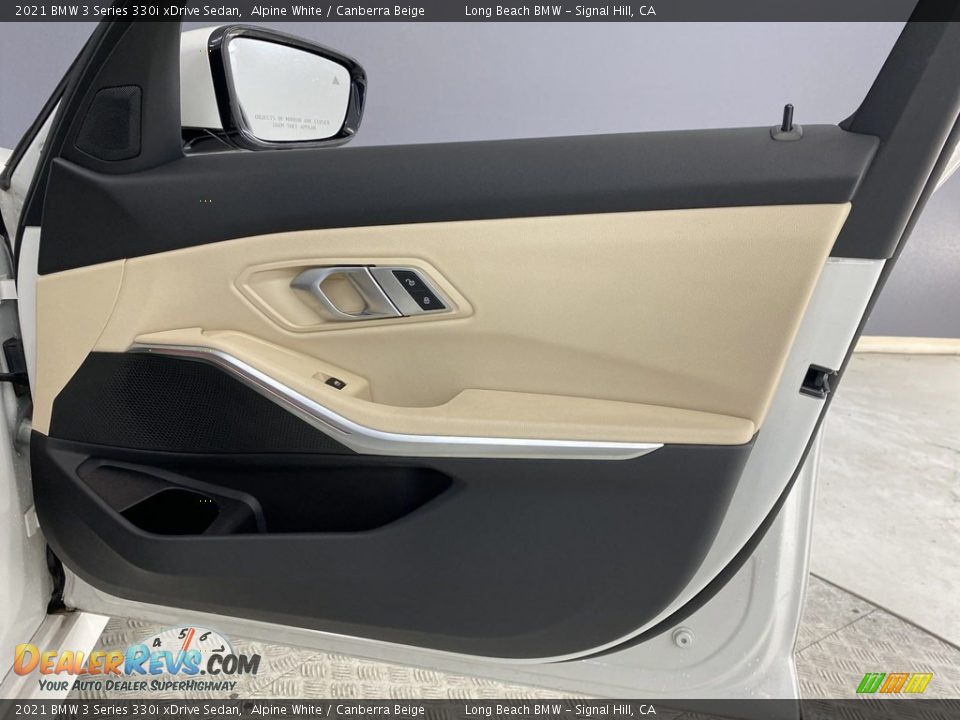 2021 BMW 3 Series 330i xDrive Sedan Alpine White / Canberra Beige Photo #31