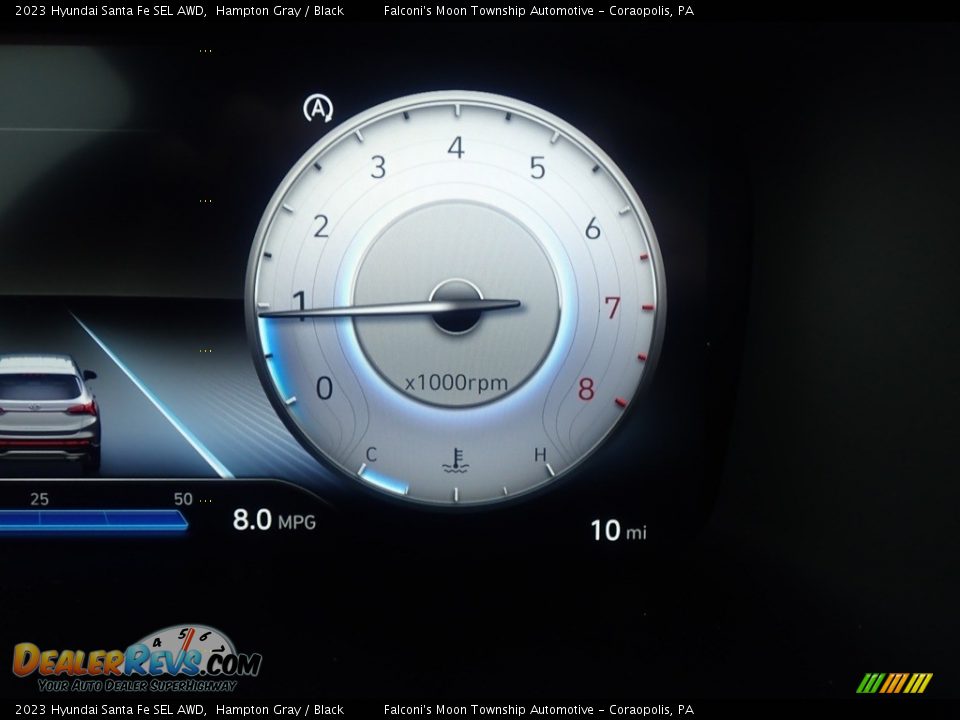 2023 Hyundai Santa Fe SEL AWD Hampton Gray / Black Photo #19