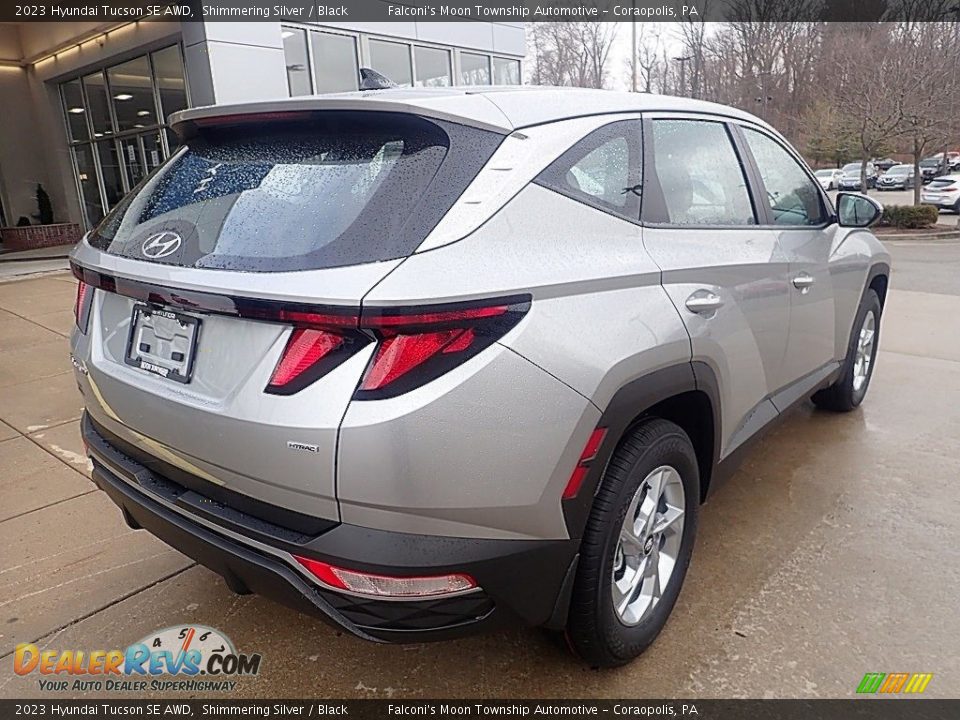 2023 Hyundai Tucson SE AWD Shimmering Silver / Black Photo #2