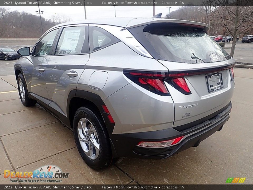 Shimmering Silver 2023 Hyundai Tucson SE AWD Photo #5