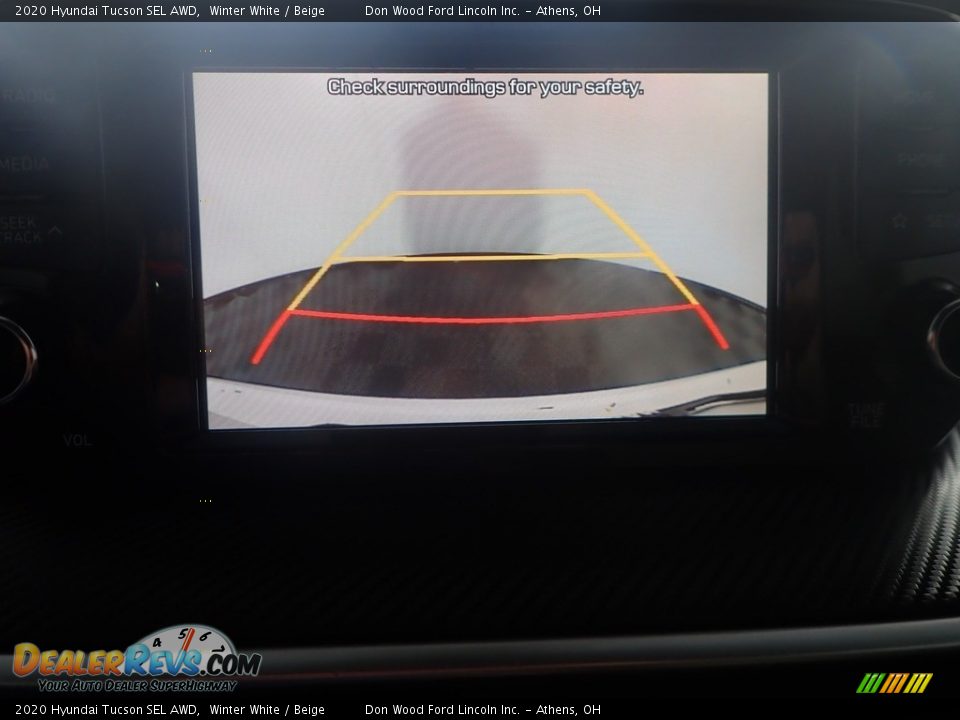 2020 Hyundai Tucson SEL AWD Winter White / Beige Photo #2