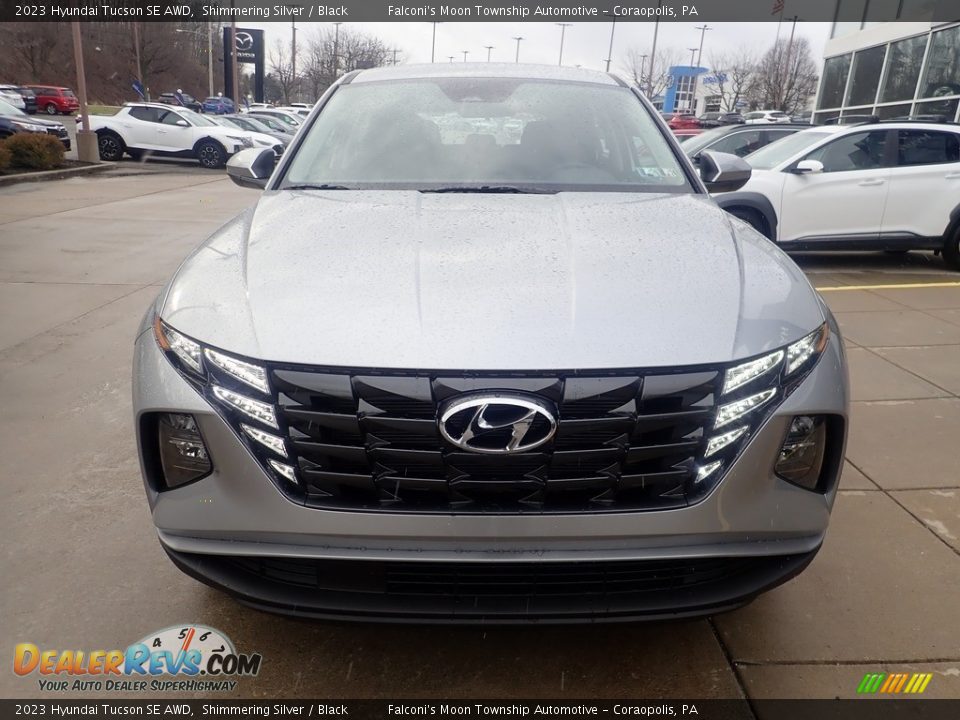 2023 Hyundai Tucson SE AWD Shimmering Silver / Black Photo #8