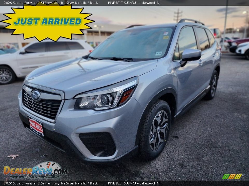 2020 Subaru Forester 2.5i Premium Ice Silver Metallic / Black Photo #1