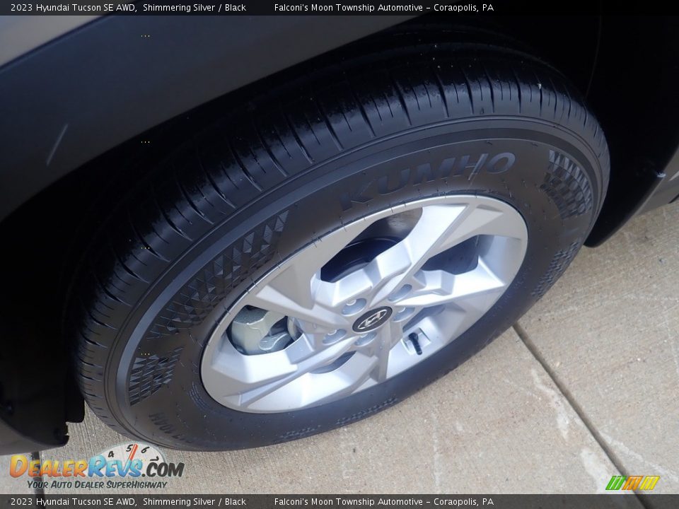 2023 Hyundai Tucson SE AWD Shimmering Silver / Black Photo #10