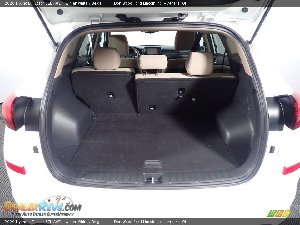 2020 Hyundai Tucson SEL AWD Winter White / Beige Photo #10