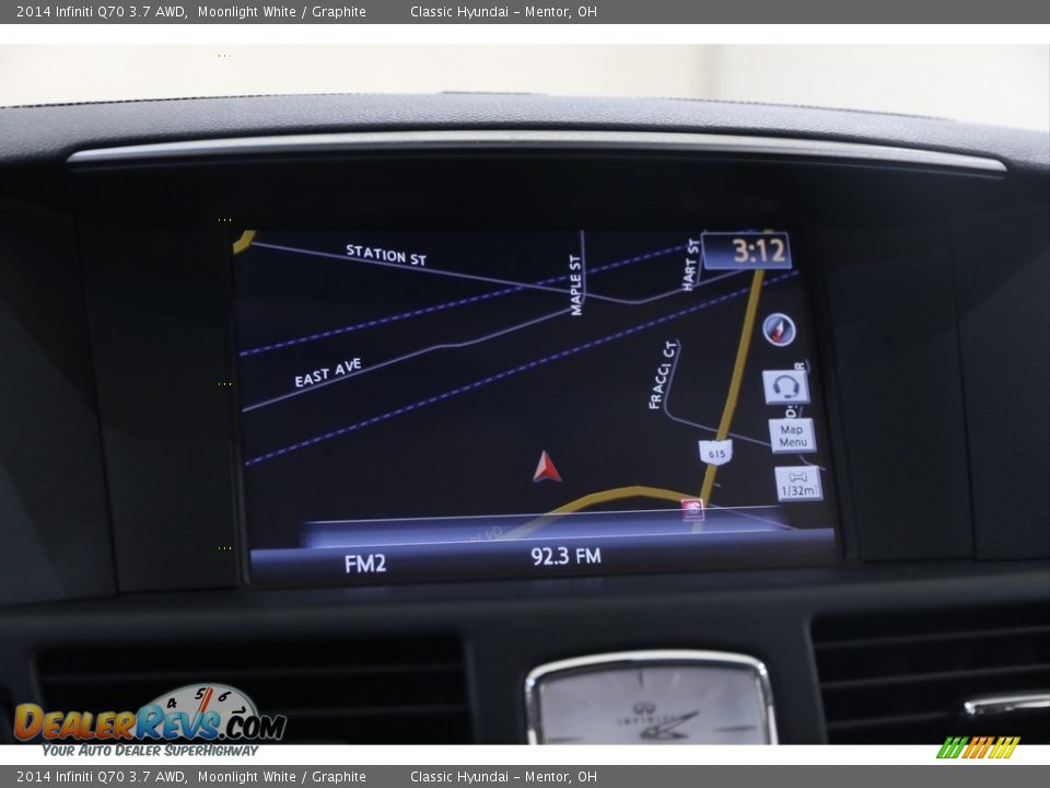 Navigation of 2014 Infiniti Q70 3.7 AWD Photo #10