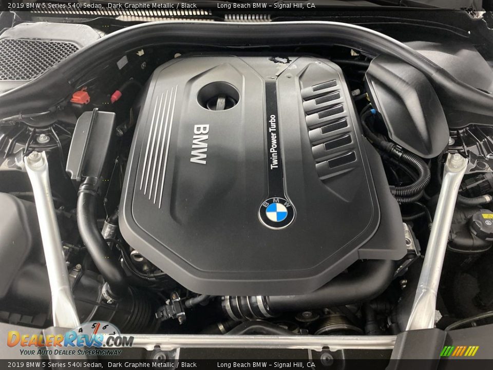 2019 BMW 5 Series 540i Sedan 3.0 Liter DI TwinPower Turbocharged DOHC 24-Valve VVT Inline 6 Cylinder Engine Photo #11