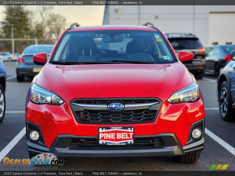 2020 Subaru Crosstrek 2.0 Premium Pure Red / Black Photo #2