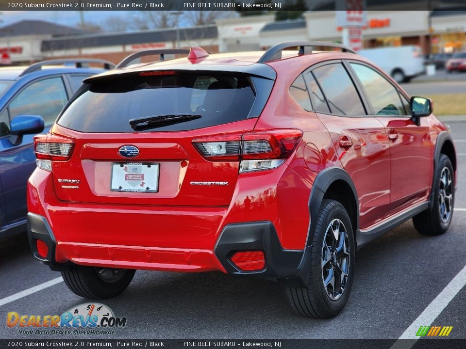 2020 Subaru Crosstrek 2.0 Premium Pure Red / Black Photo #4