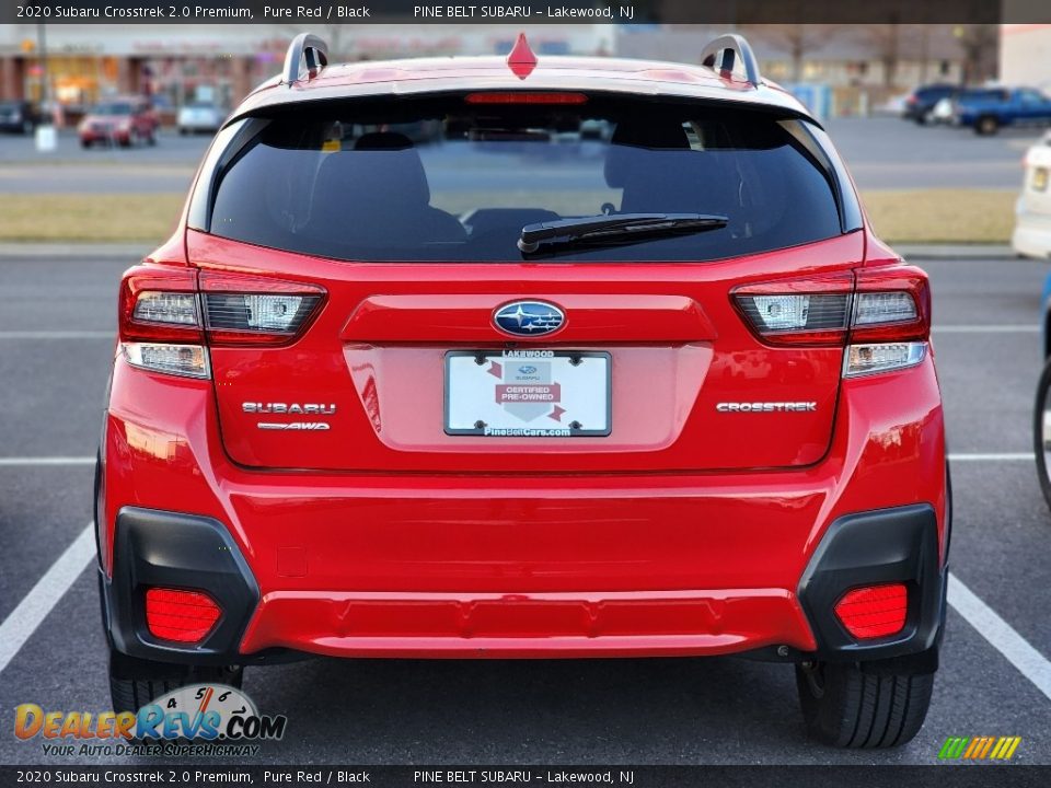 2020 Subaru Crosstrek 2.0 Premium Pure Red / Black Photo #6