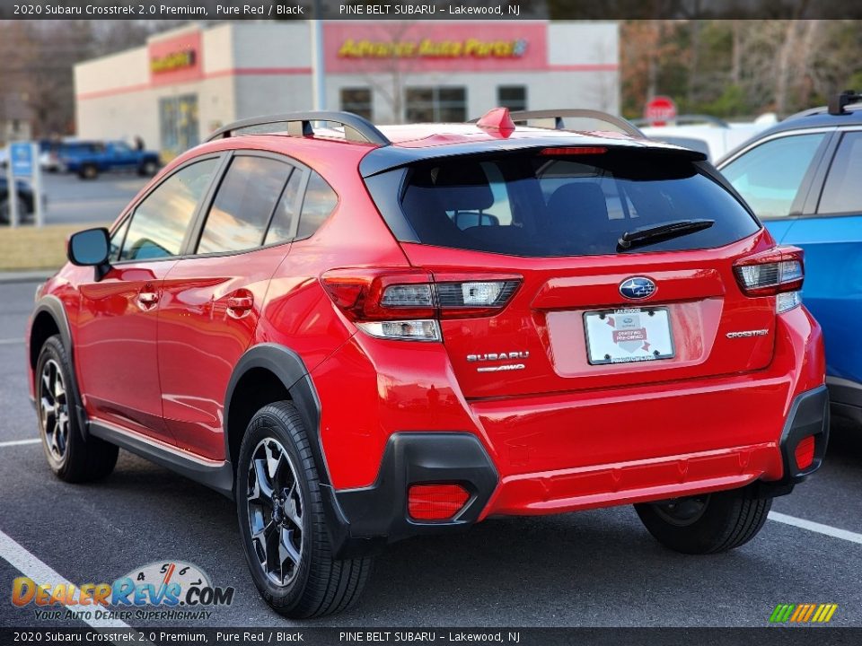 2020 Subaru Crosstrek 2.0 Premium Pure Red / Black Photo #7