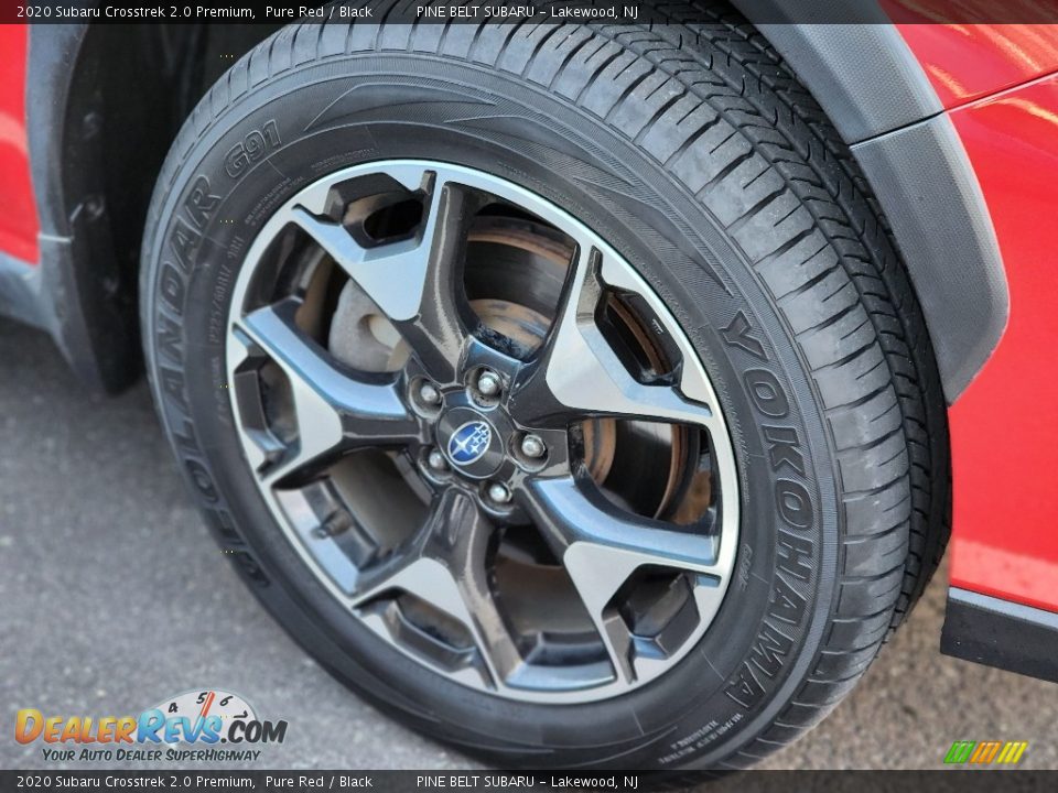 2020 Subaru Crosstrek 2.0 Premium Pure Red / Black Photo #8