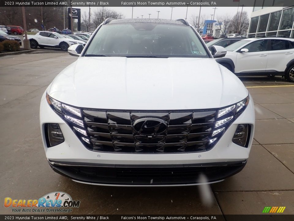 2023 Hyundai Tucson Limited AWD Serenity White / Black Photo #8