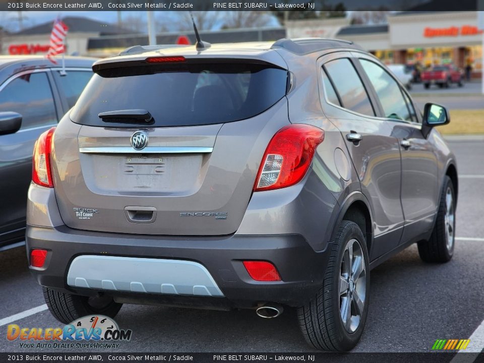 Cocoa Silver Metallic 2013 Buick Encore Leather AWD Photo #4