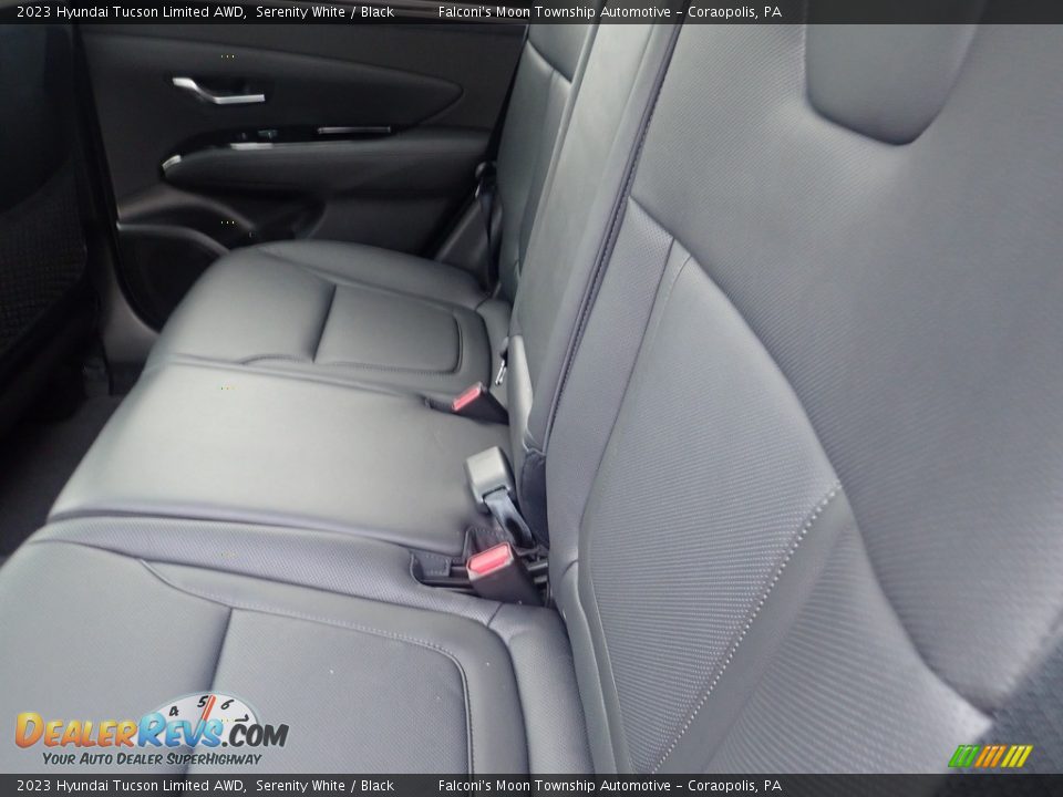 Rear Seat of 2023 Hyundai Tucson Limited AWD Photo #12