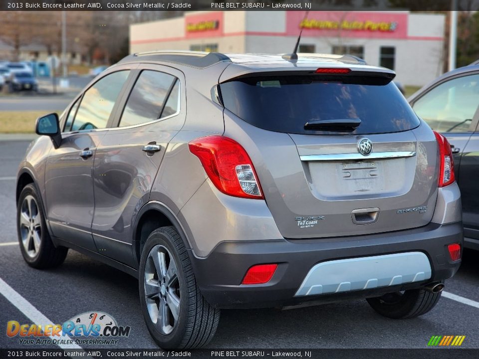 Cocoa Silver Metallic 2013 Buick Encore Leather AWD Photo #7