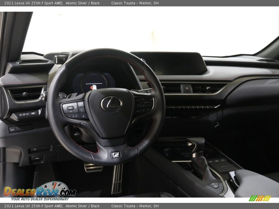 2021 Lexus UX 250h F Sport AWD Atomic Silver / Black Photo #6
