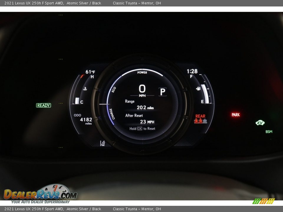 2021 Lexus UX 250h F Sport AWD Gauges Photo #8