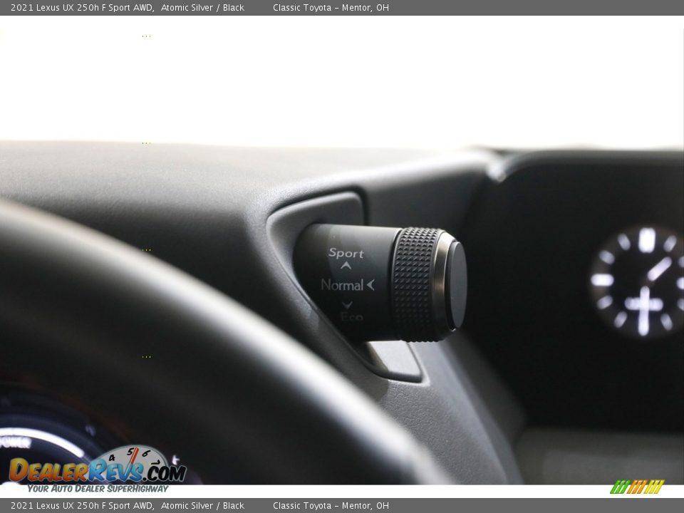 2021 Lexus UX 250h F Sport AWD Atomic Silver / Black Photo #9