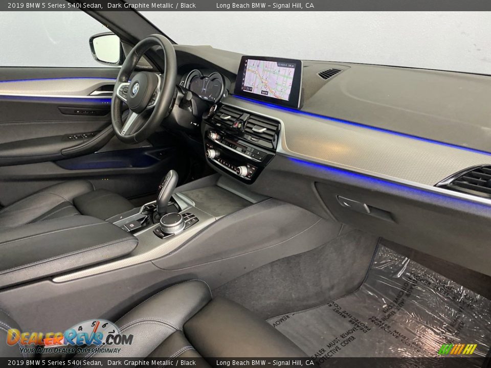 Dashboard of 2019 BMW 5 Series 540i Sedan Photo #32