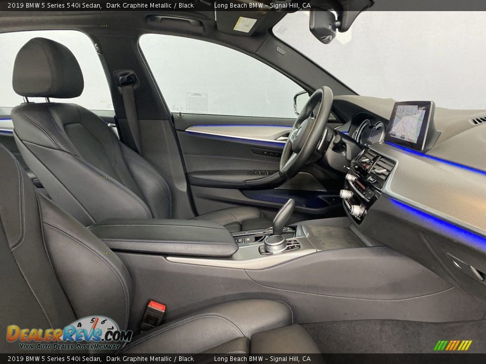 Front Seat of 2019 BMW 5 Series 540i Sedan Photo #33