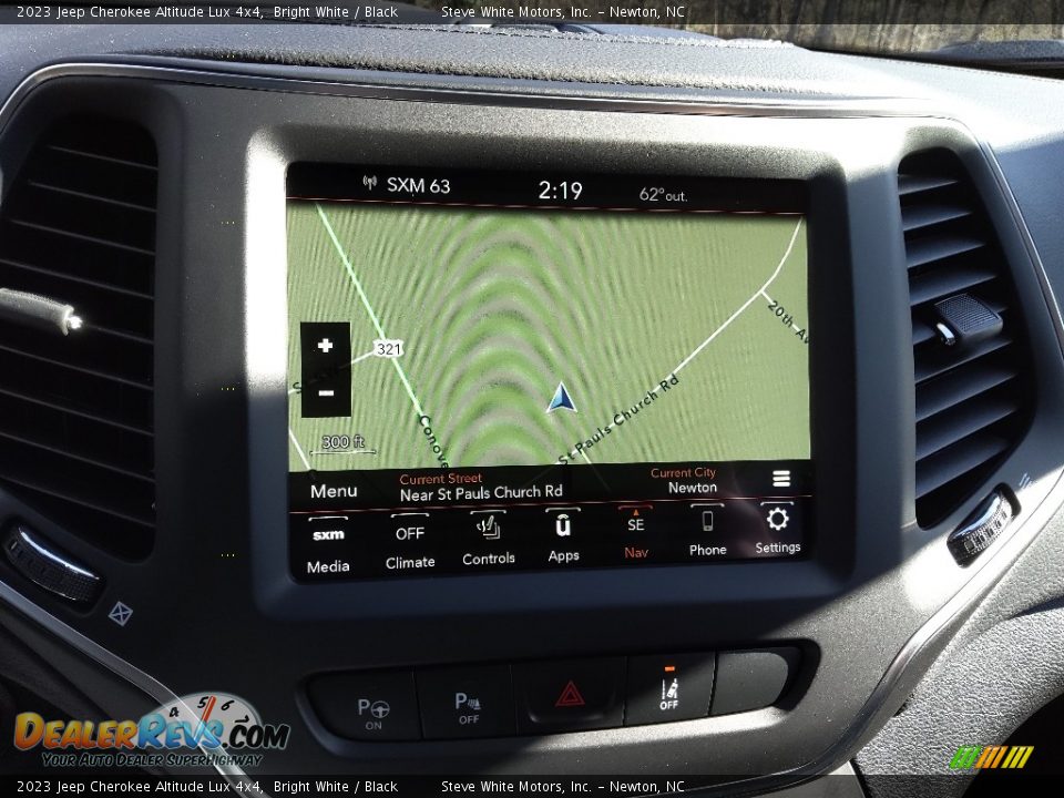 Navigation of 2023 Jeep Cherokee Altitude Lux 4x4 Photo #24