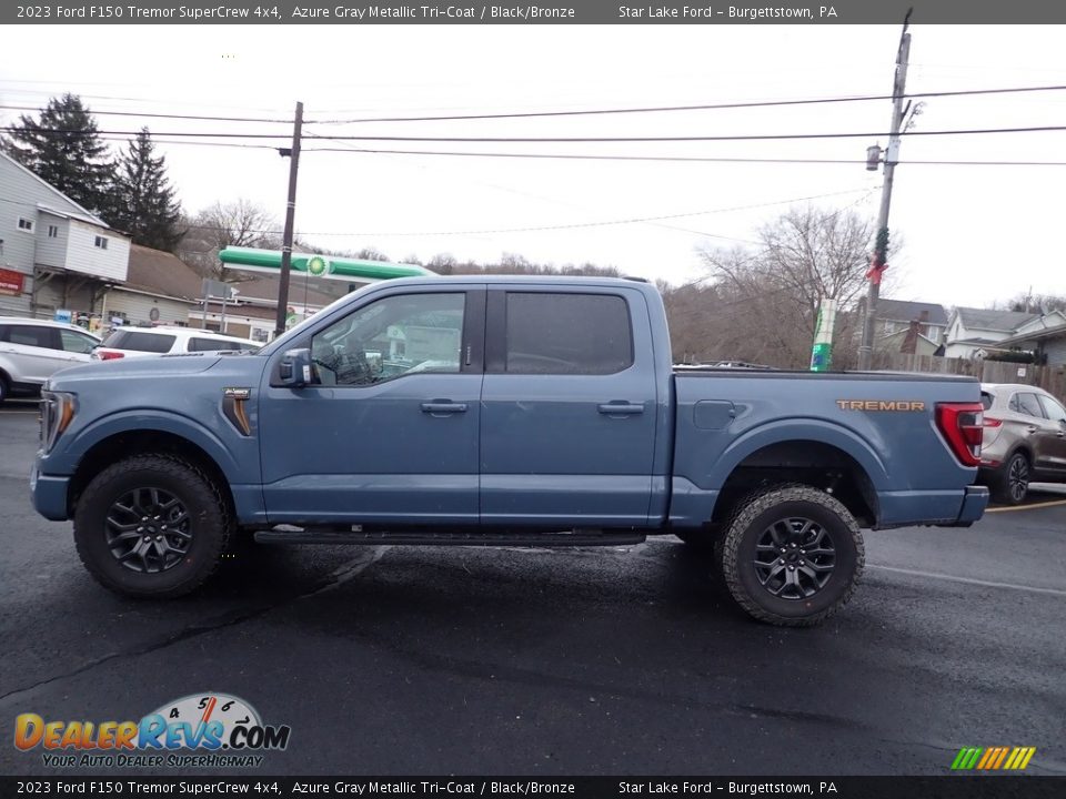 Azure Gray Metallic Tri-Coat 2023 Ford F150 Tremor SuperCrew 4x4 Photo #2