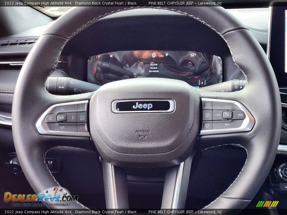 2022 Jeep Compass High Altitude 4x4 Steering Wheel Photo #12