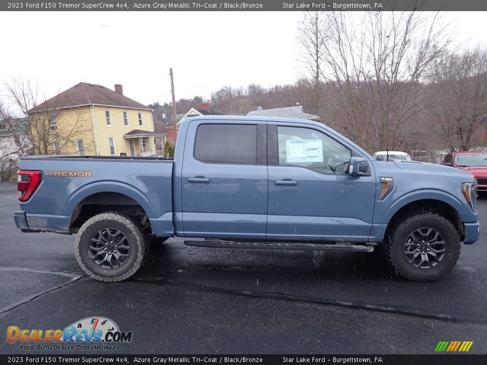 Azure Gray Metallic Tri-Coat 2023 Ford F150 Tremor SuperCrew 4x4 Photo #6